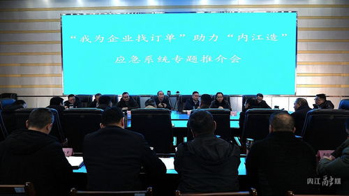 內江市應急管理局以信息技術咨詢服務為橋梁，助力“內江造”應急系統產品開拓市場